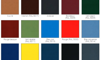 Disponible en 21 coloris